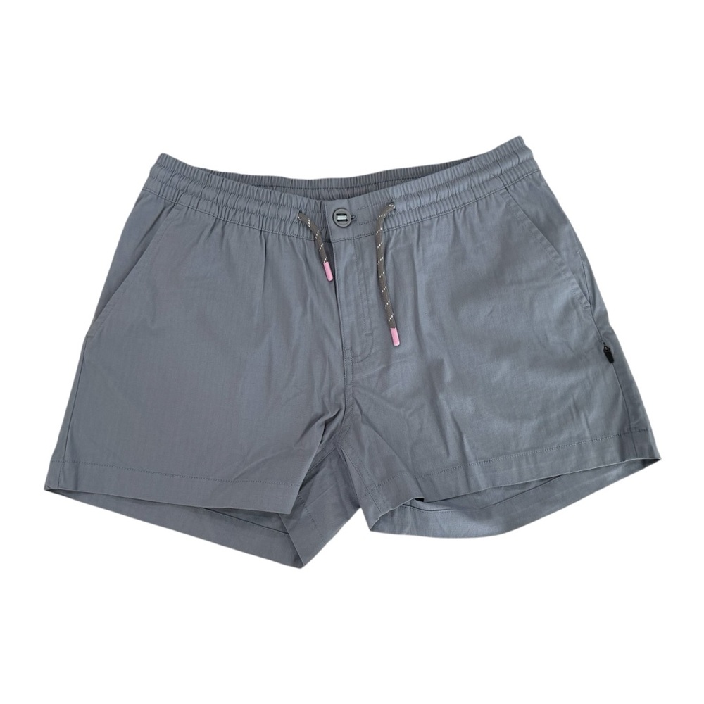 Cotopaxi Gray Ripstop Shorts with Pink Drawstring NWOT